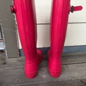 Hunter rain boots